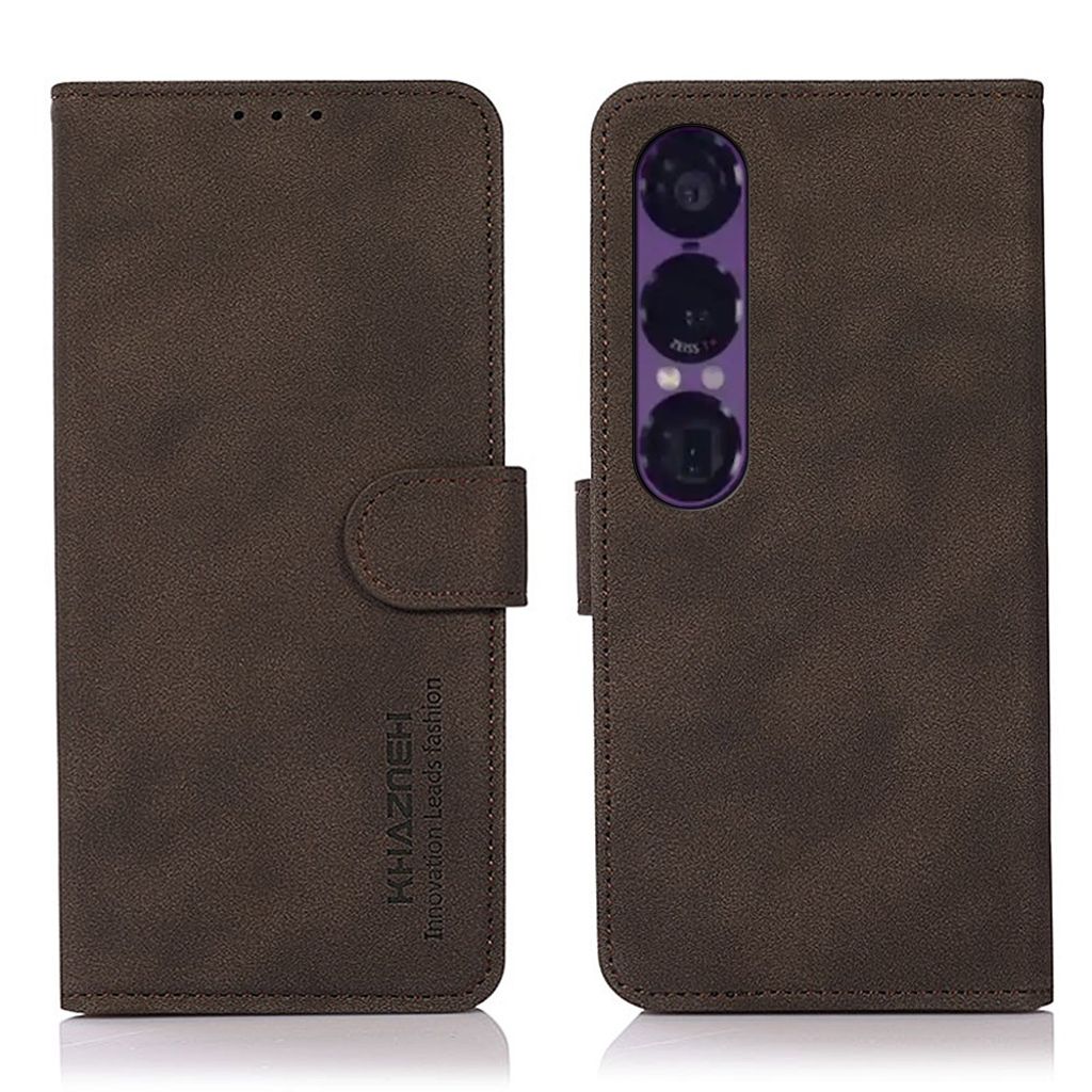 KHAZNEH Sony Xperia 1 VII Cover - Brown