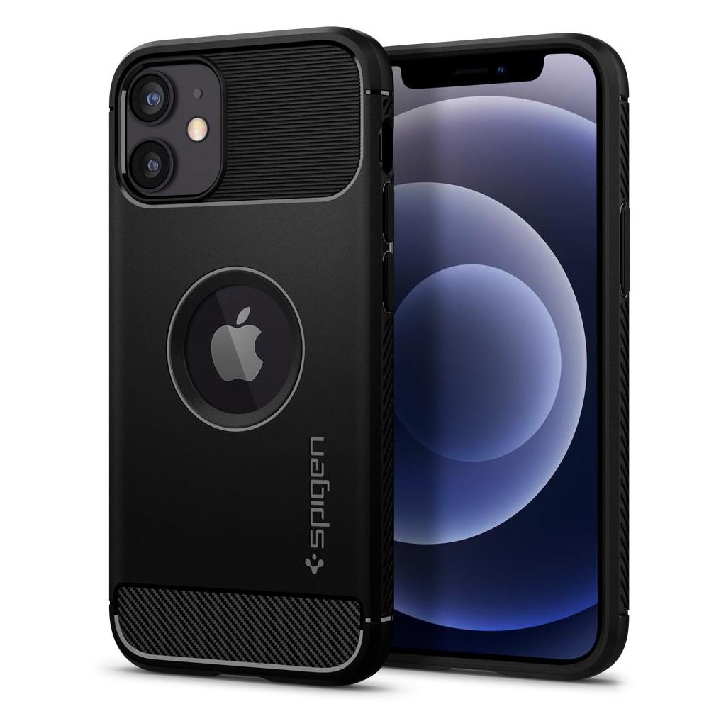Spigen Rugged Armor Case for iPhone 12/12 Pro - Black — Spigen