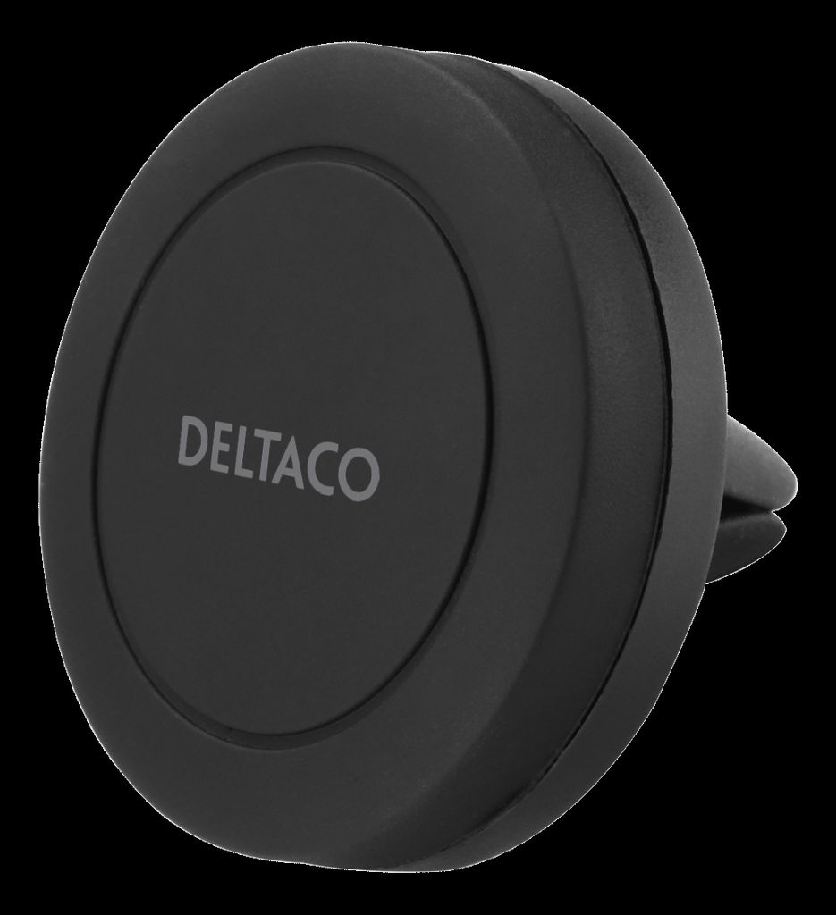 DELTACO Magnetic Car Holder for Smartphones with Air Vent Mount - Black — DELTACO