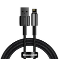 Baseus Tungsten Gold USB-A to Lightning 2.4A, 1m - Black — Baseus