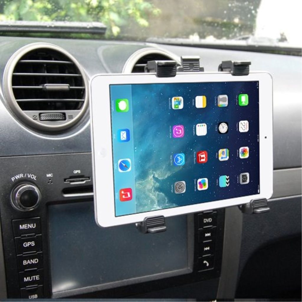 Flexible Tab 7-11 car phone holder - Black — Flexible