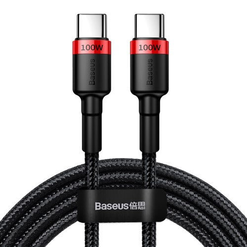 Baseus Cafule USB-C Cable 100W, PD2.0 2m - Red - Black — Baseus