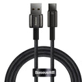 Baseus USB-A - USB-C Fast charging cable 100W, 1m - Black — Baseus