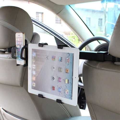 2-in-1 Car holder for smartphone and tablet, 360° - Black