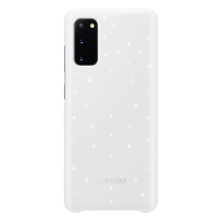 Bargain corner Samsung LED Cover for Samsung Galaxy S20 - White
