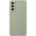 Bargain corner Samsung Silicone Cover for Samsung Galaxy S21 FE 5G - Green