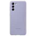 Bargain corner Samsung Silicone Cover for Samsung Galaxy S21 Plus 5G - Violet