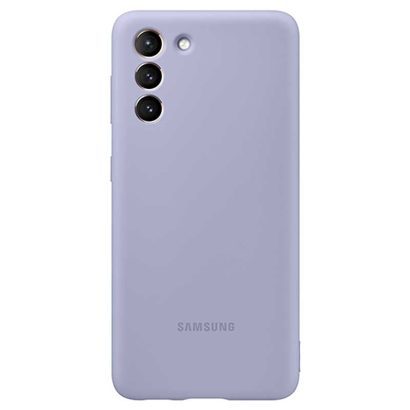 Bargain corner Samsung Silicone Cover for Samsung Galaxy S21 Plus 5G - Violet