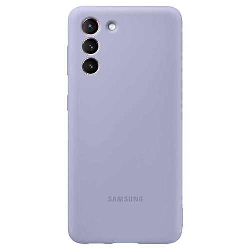 Bargain corner Samsung Silicone Cover for Samsung Galaxy S21 Plus 5G - Violet — Samsung