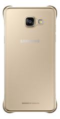 Samsung Clear Case Galaxy A5 2016 - Gold — Samsung