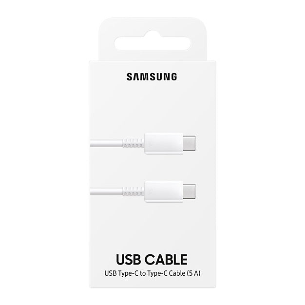 Samsung USB-C to USB-C cable 5A - White — Samsung