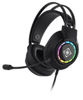 Bargain corner Deltaco Gaming DH220 stereo headset, USB, RGB - black