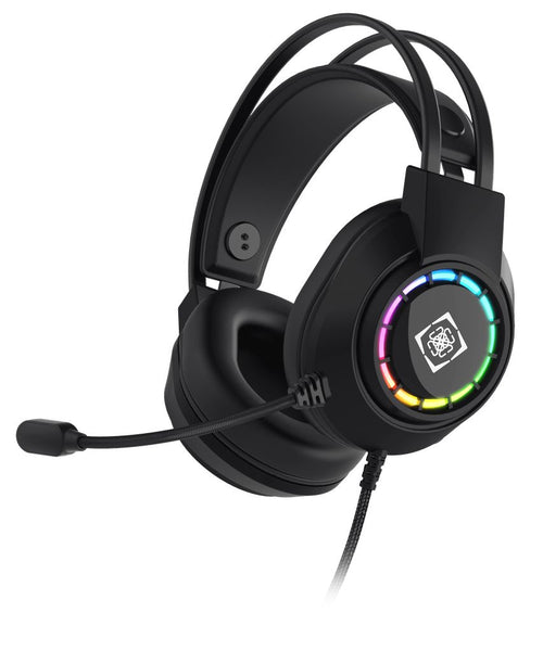 Bargain corner Deltaco Gaming DH220 stereo headset, USB, RGB - black — Deltaco gaming
