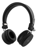 STREETZ Foldable On-Ear Bluetooth Headset, 3.5 mm - Black — STREETZ