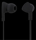 STREETZ In-Ear Headphones with Microphone, 3.5mm - Black — STREETZ