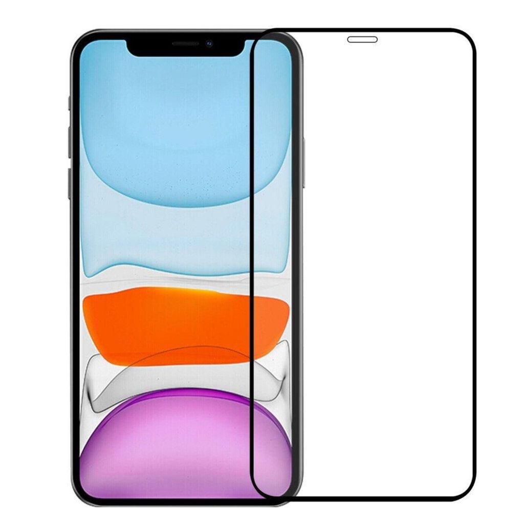 Full Cover Tempered Glass Screen Protector for iPhone 12 Pro Max - Bulk