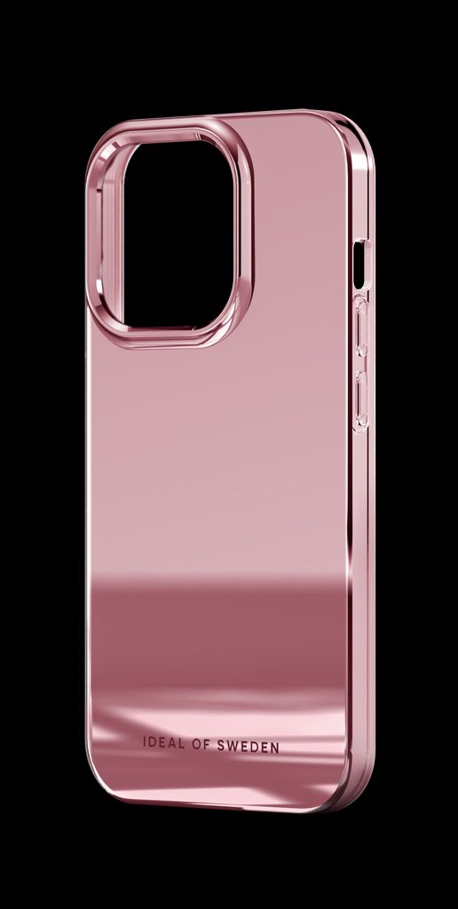 iDeal of Sweden iPhone 15 Pro Max Clear Case, Mirror Rose Pink