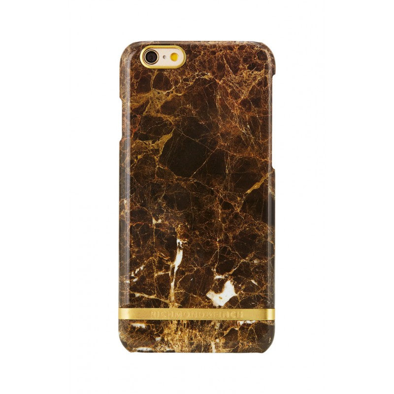 Richmond & Finch Case for iPhone 6/6S - Brown Marble Glossy — Richmond