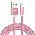 SiGN USB Cable with Lightning Connector for iPhone & iPad, 2.1A, 2m - Pink