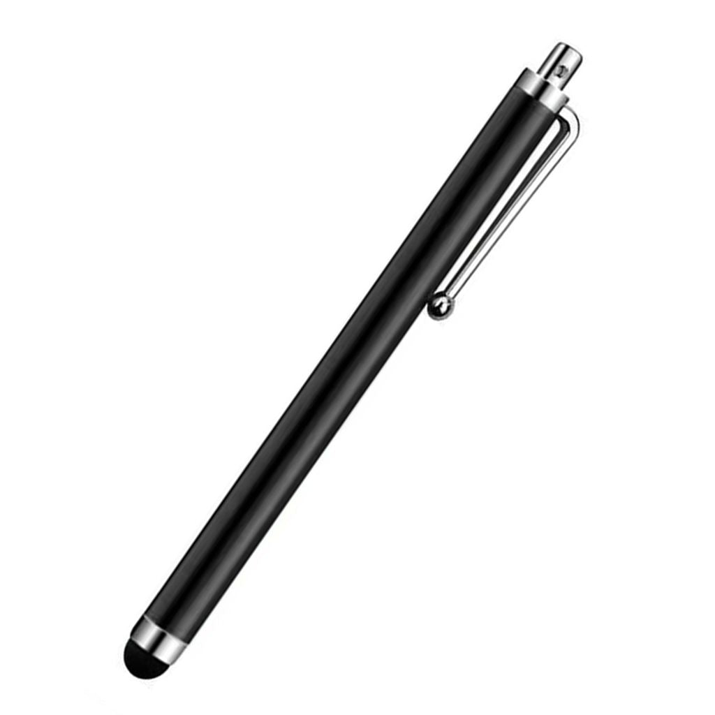 Soft touch stylus pen for iPad and other capacitive touchscreens – black