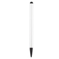 Stylus Pen for Touchscreens with Double Tip - Silver — Stylus