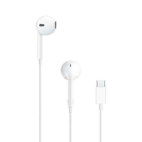Apple Earpods with microphone and remote control, USB-C, Original - White — Apple