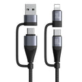 NextBatt 4 in 1 fast charging cable 60W multifunctional