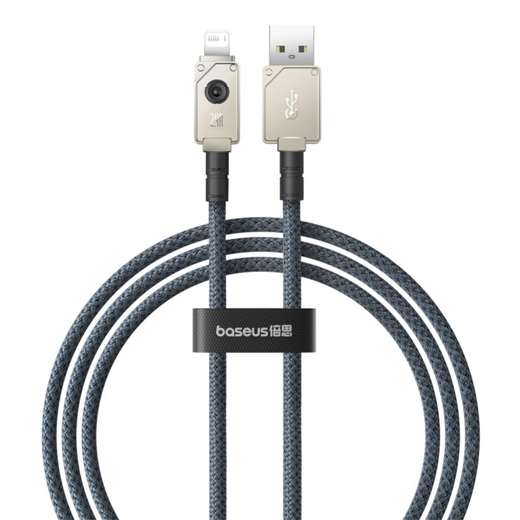Baseus Fast charging cable USB-A to Lightning, 480mbps, 1m - White — Baseus