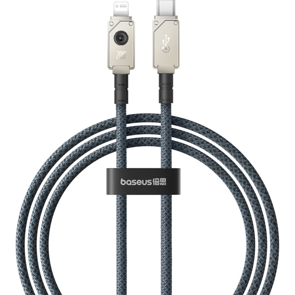 Baseus Fast Charging Data Cable USB-C - Lightning, 1m - White — Baseus