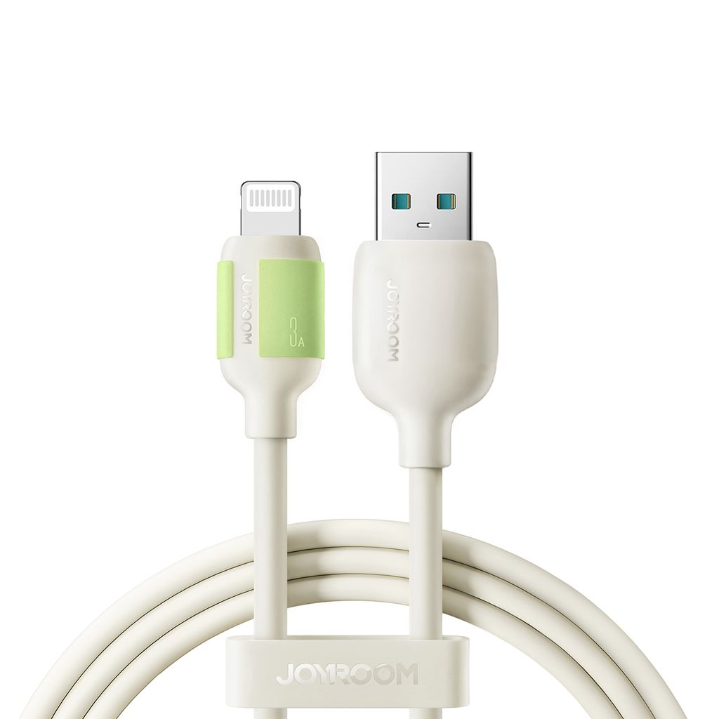 Joyroom 3A Fast Charging Data Cable USB-A to Lightning, 1.2m - Beige — Joyroom