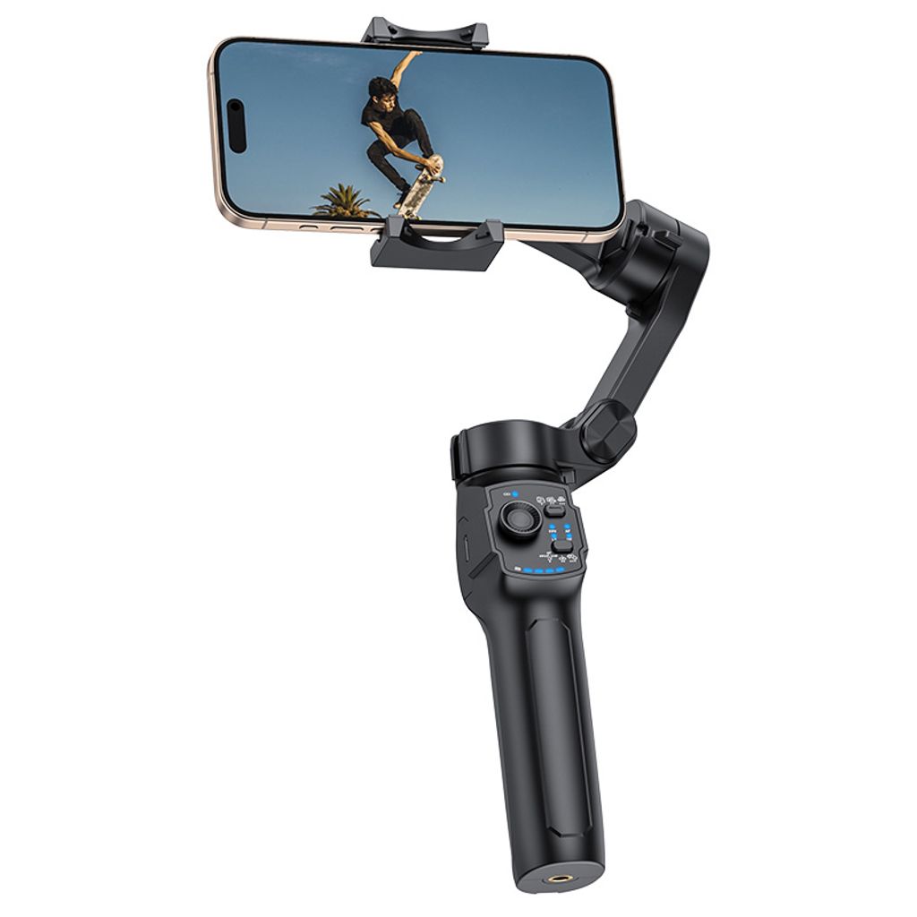 Bargain corner Yesido Auto Face Tracking Gimbal Stablizer Selfie Stick - Black