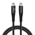 SiGN USB-C to USB-C Cable 5A, 100W, 1m - Black