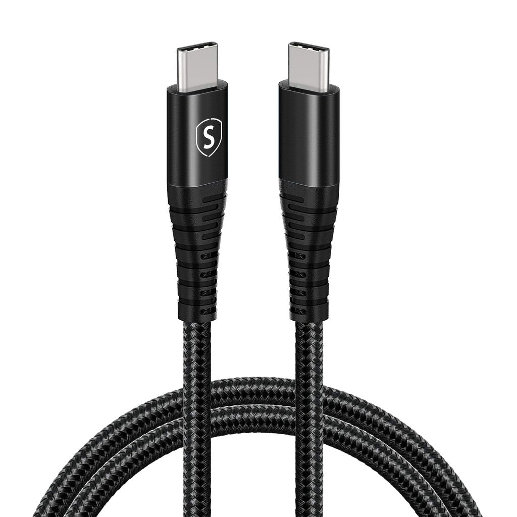 SiGN USB-C to USB-C Cable 5A, 100W, 1m - Black