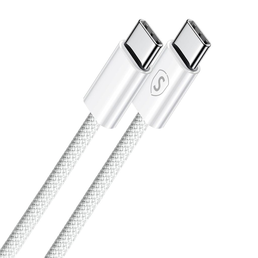 SiGN USB-C to USB-C cable, 60W/3A, 1m - White