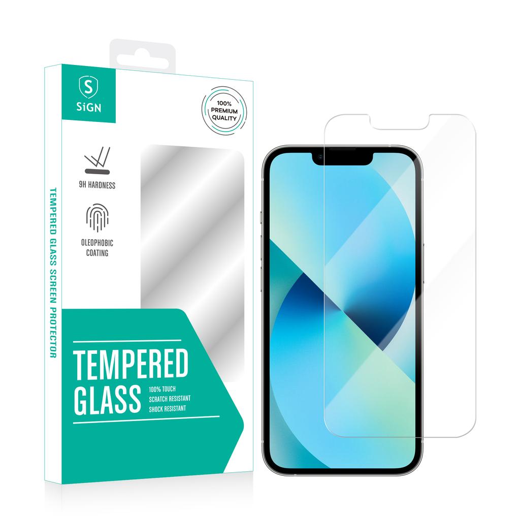 SiGN Screen Protector Tempered Glass for iPhone 13 & iPhone 13 Pro