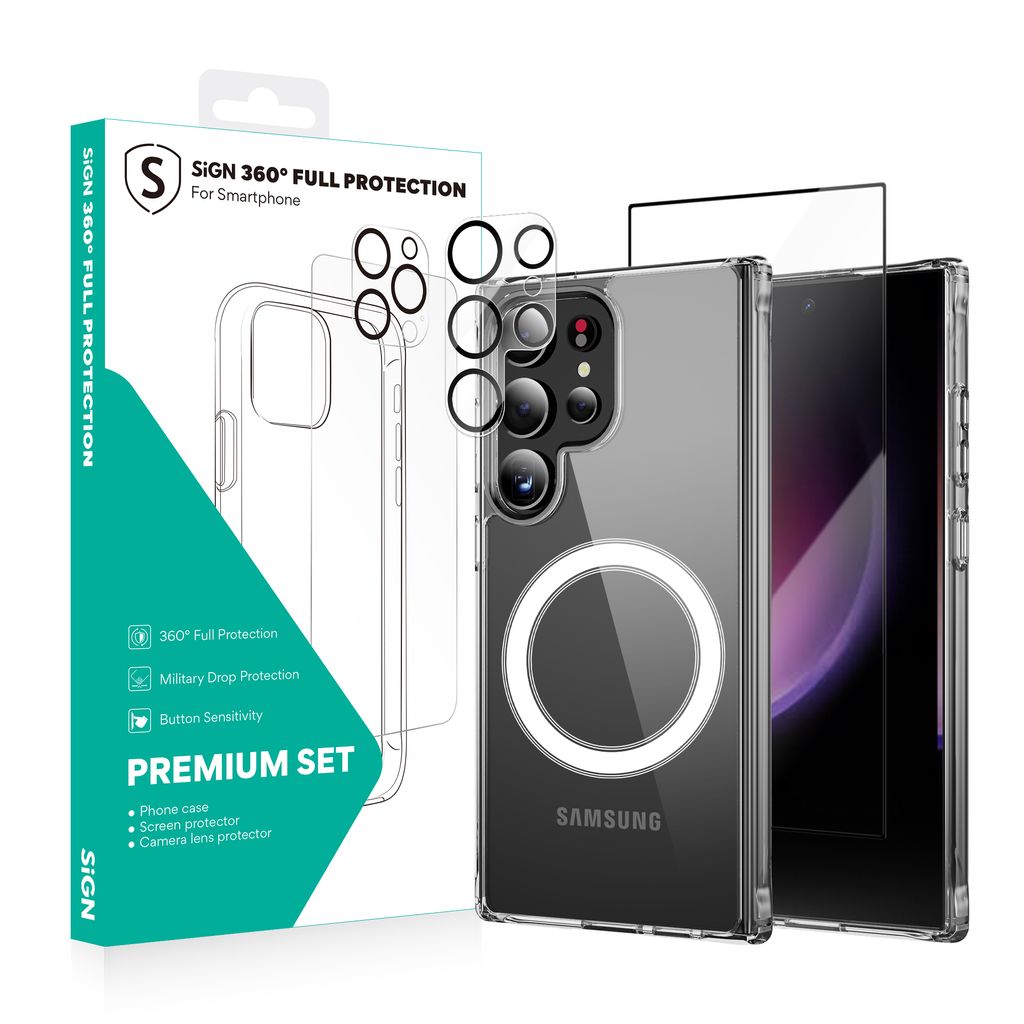 SiGN 360 Complete Protection Package for Samsung Galaxy S24 Ultra