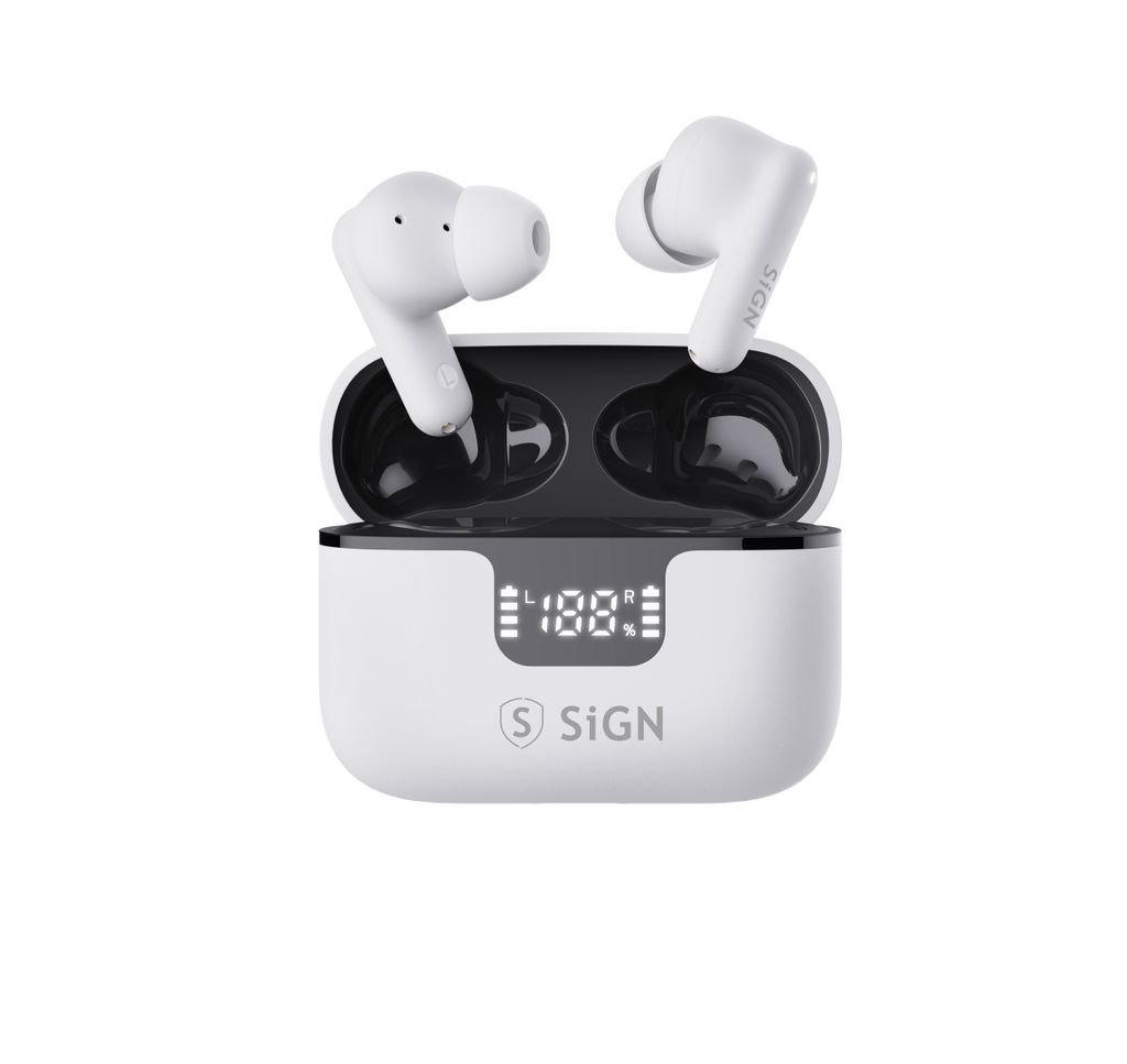 SiGN Freedom Pro Wireless Headphones - White
