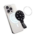 SiGN Magnetic Silicone Suction Cup Mobile Phone Holder with Magnetic Ring - Black — SiGN