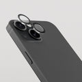SiGN Lens protector in tempered glass for iPhone 14/15 - Black/transparent