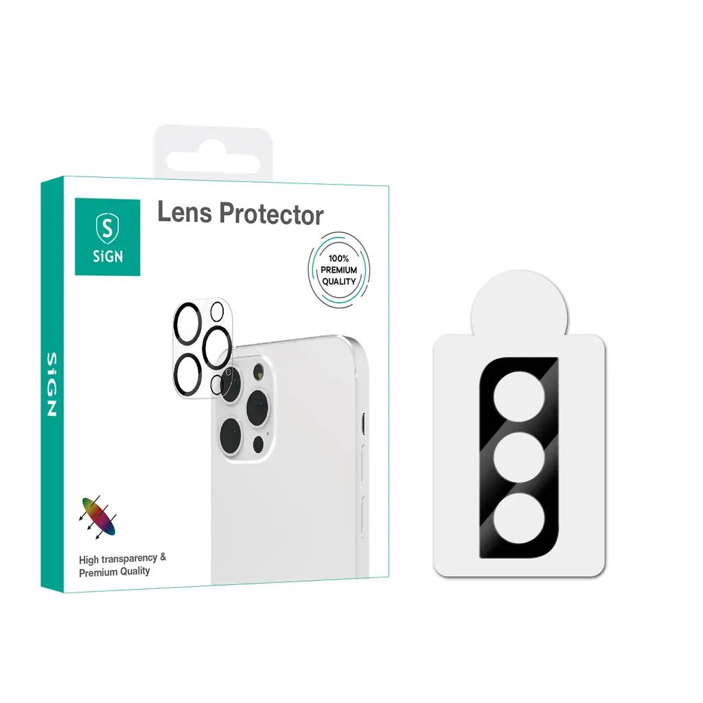 SiGN Lens Protector Tempered Glass for Samsung Galaxy S23 & Galaxy S23 Plus