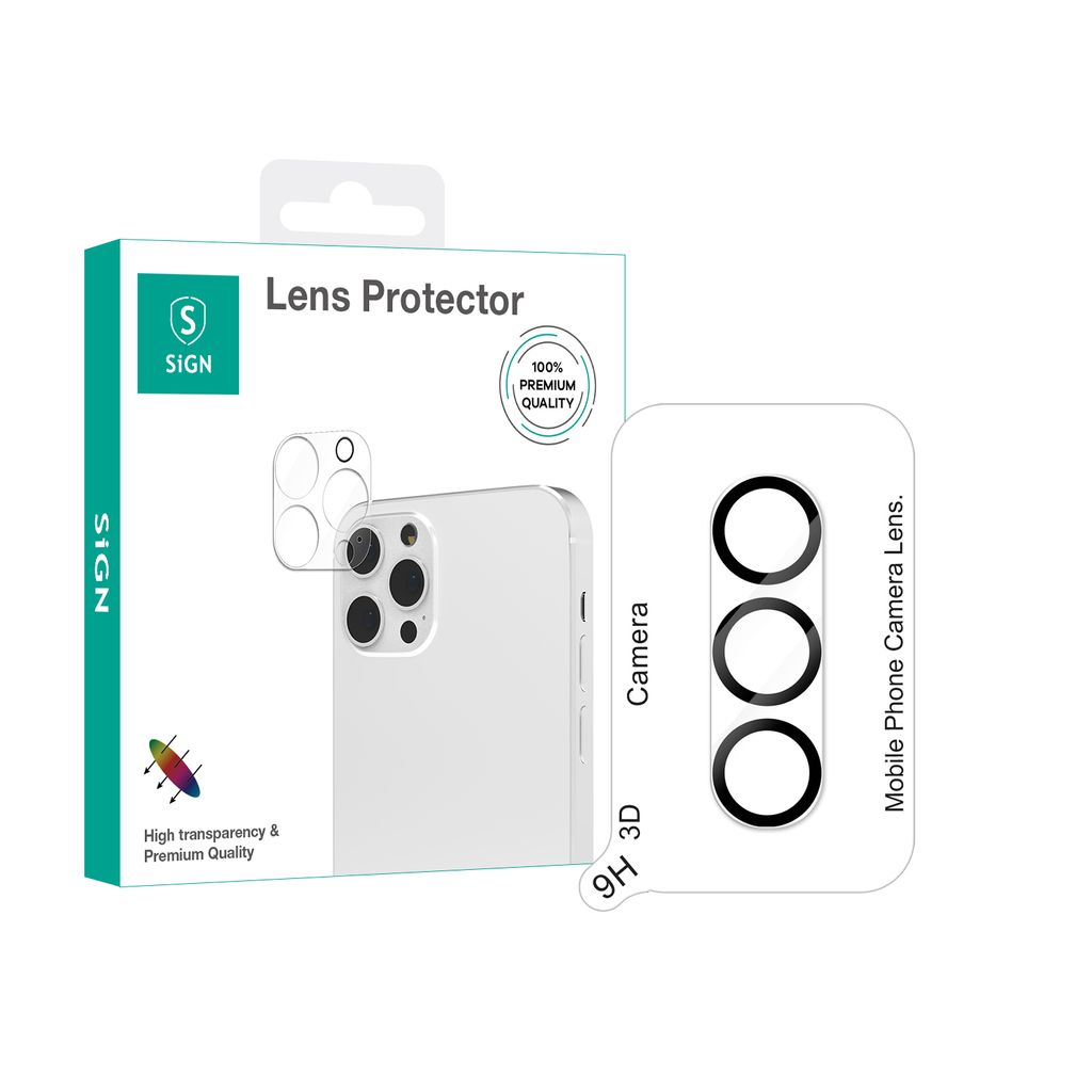 SiGN Tempered Glass Lens Protector for Samsung Galaxy S24 Plus — SiGN