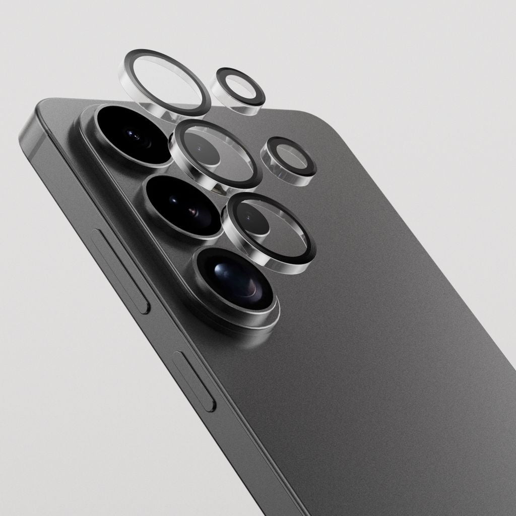 SiGN Lens protector in tempered glass for Samsung Galaxy S26 Ultra - Black/transparent