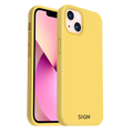 SiGN Liquid Silicone Case for iPhone 14 Plus - Yellow