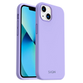 SiGN Liquid Silicone Case for iPhone 14 Plus - Purple