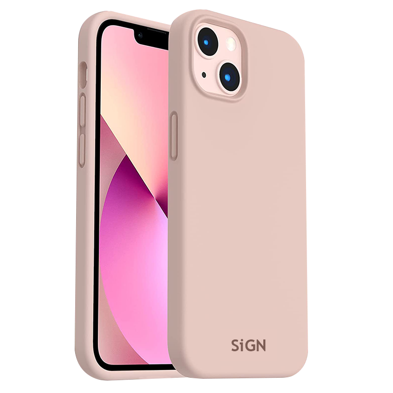 SiGN Liquid Silicone Case for iPhone 14 Plus - Pink