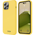 SiGN Liquid Silicone Case for iPhone 14 Pro Max - Yellow