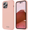 SiGN Liquid Silicone Case for iPhone 14 Pro Max - Pink