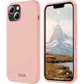 SiGN Liquid Silicone Case for iPhone 15 plus - Pink — SiGN