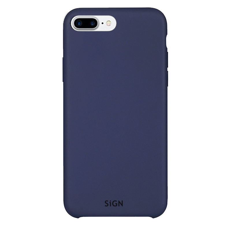 SiGN Liquid Silicone Case for iPhone 7 & 8 Plus - Blue — SiGN