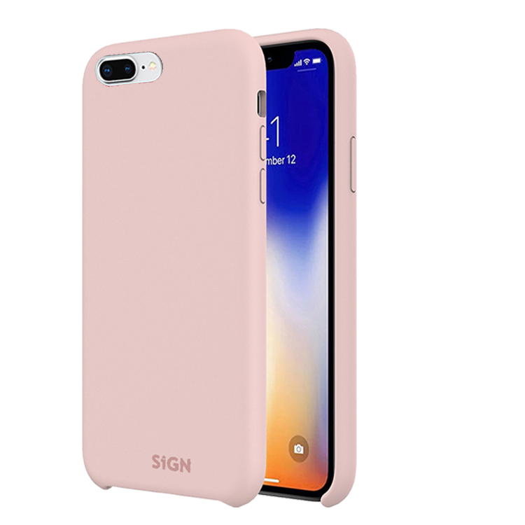 SiGN Liquid Silicone Case for iPhone 7 & 8 Plus - Pink — SiGN